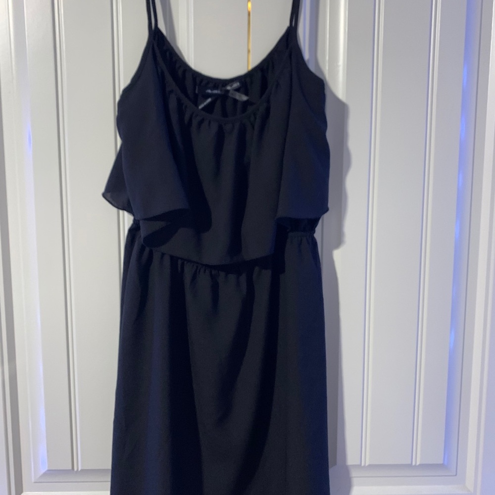 Beach Black Flowy Dress